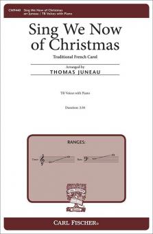 Sing We Now Of Christmas 