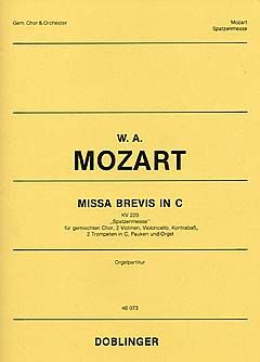 Missa brevis C-Dur KV 220 