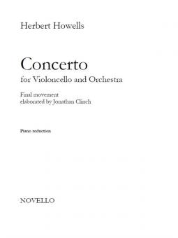 Concerto for Violoncello and Orchestra 