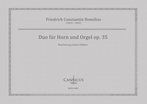 Duo für Horn und Orgel op. 35 