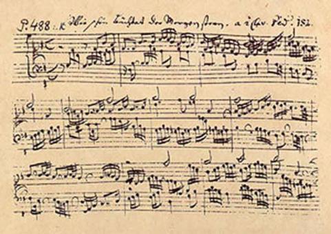 Wie schön leuchtet der Morgenstern 