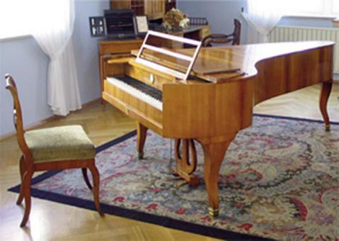 Hammerflügel Clara Wiecks in Leipzig 