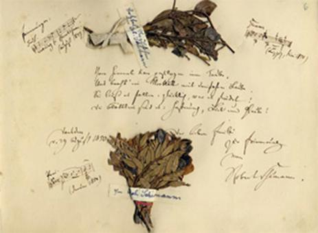 Albumblatt für Emilie Steffens 