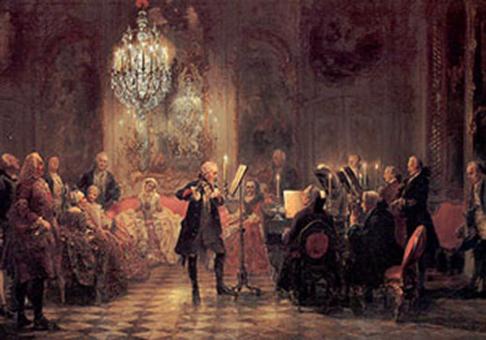 Das Flötenkonzert in Sanssouci 