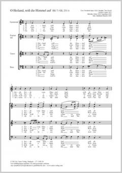 O Heiland, reiß die Himmel auf Standard