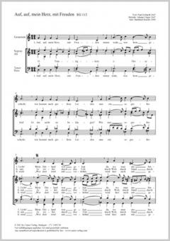 Auf, auf, mein Herz, mit Freuden Standard