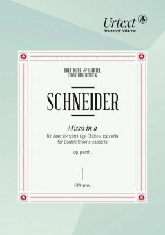 Missa in a op. posthum 