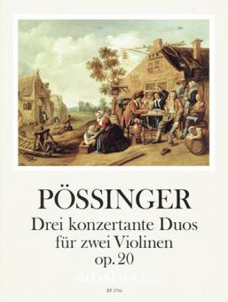 3 konzertante Duos op. 20 