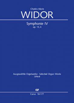 Ausgewählte Orgelwerke: Symphonie 4 op. 13,4 