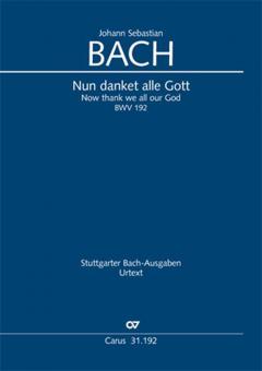 Nun danket alle Gott BWV 192 Standard