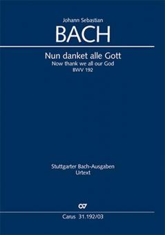 Nun danket alle Gott BWV 192 Standard