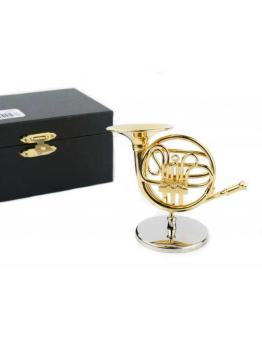 Horn with stand & gift case 