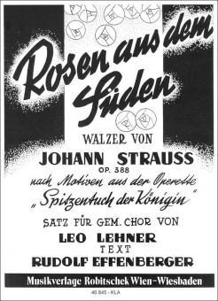 Rosen aus dem Süden op.388 