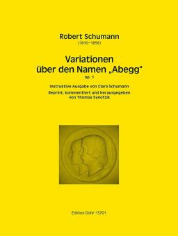 Klavier-Werke 1: Variationen über den Namen 'Abegg' op. 1 