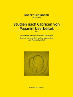 Klavier-Werke 3: Studien nach Capricen von Paganini bearbeitet op. 3 