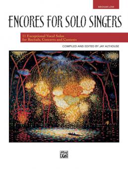 Encores for Solo Singers 