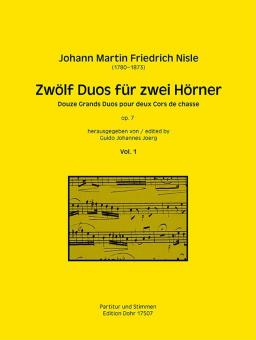 12 Grands Duos op. 7 Heft 1 