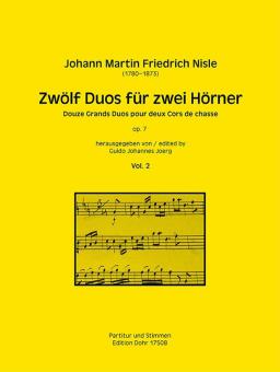 12 Grands Duos op. 7 Heft 2 