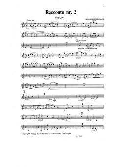 Racconto No.2 Op.30 