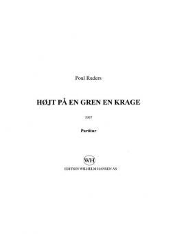 Hojt Pa En Gren En Krage 