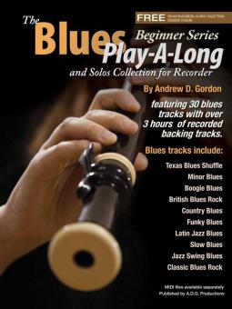 The Blues Play-A-Long And Solos Collection For Recorder 