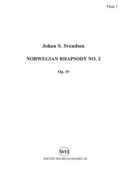 Rapsodie Norvegiénne / Norwegian Rhapsody No.2 Op. 19 