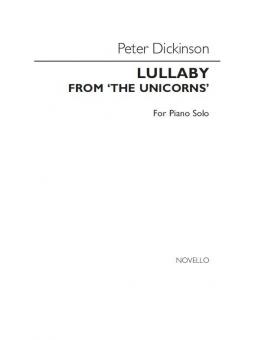 Lullaby from The Unicorns 