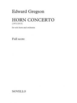 Horn Concerto Orchestral Version 