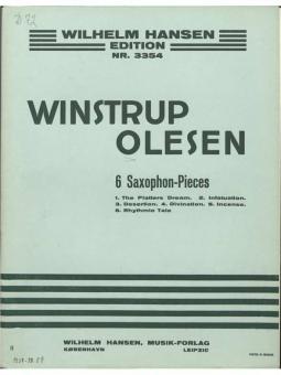 6 Saxophone-Pieces Vol. 1 (Tenor Saxophone) 