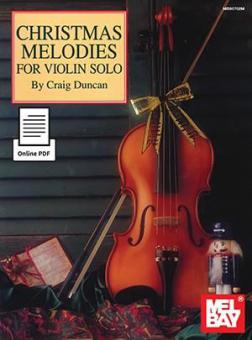 Christmas Melodies For Violin Solo 