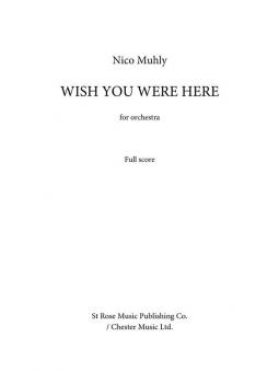 Wish You Were Here Standard