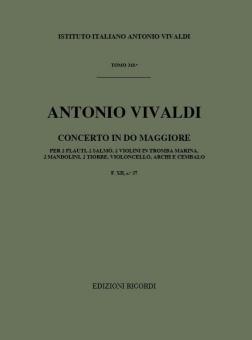 Concerto C Major RV558 FXII#37 T318 