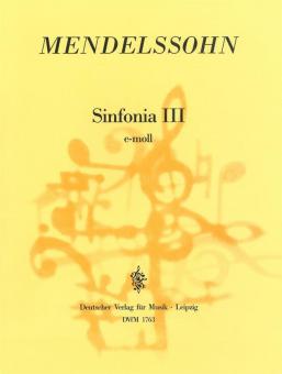 Sinfonia 3 e-moll 