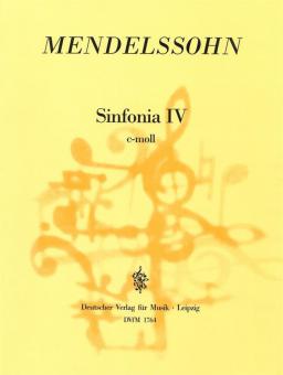Sinfonia 4 c-moll 