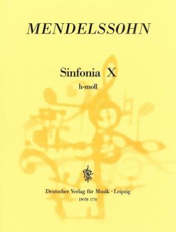 Sinfonia 10 h-moll 
