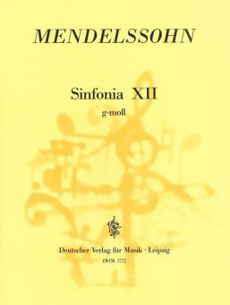 Sinfonia 12 g-moll 