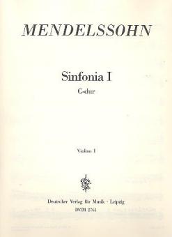 Sinfonia 1 C-dur 