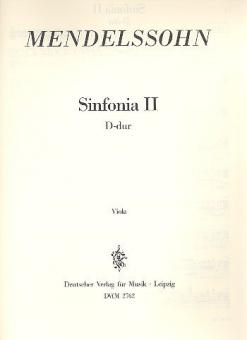Sinfonia Nr. 2 D-Dur 