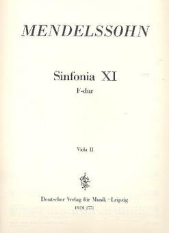 Sinfonia 11 F-dur 