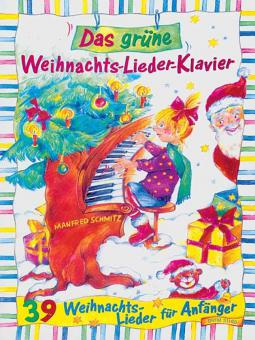 Das grüne Weihnachts-Lieder-Klavier 