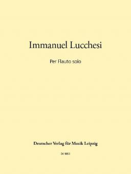 Per Flauto solo 