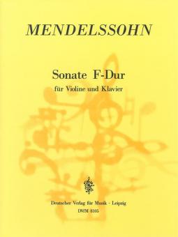 Sonate F-Dur MWV Q7 (1920) 