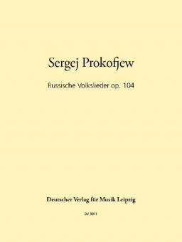 Russische Volkslieder op. 104 