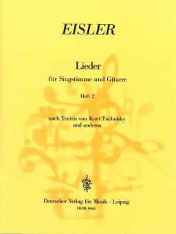 Ausgewählte Lieder 2 nach Texten von Tucholsky 