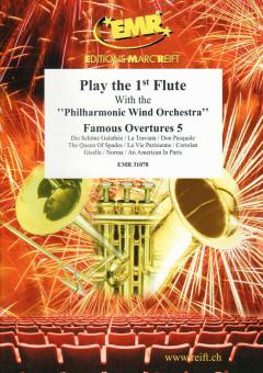 Play the 1st Flute: Famous Overtures 5 Standard