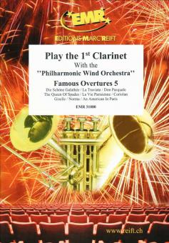 Play the 1st Clarinet: Famous Overtures 5 Standard