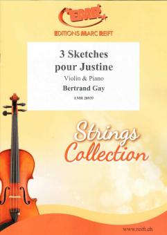 3 Sketches pour Justine Standard