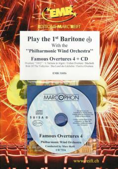 Play the 1st Baritone (Treble Clef): Famous Overtures 4 Standard