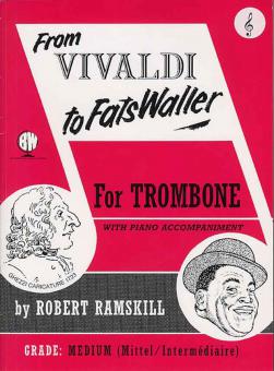 From Vivaldi to Fats Waller for Trombone - Treble Clef 