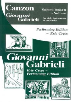 Canzon septimi toni à 8 no 1 (1597) 